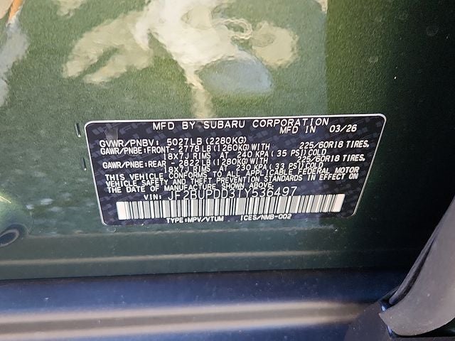 2026 Subaru OUTBACK Limited
