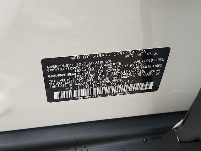 2026 Subaru OUTBACK Limited