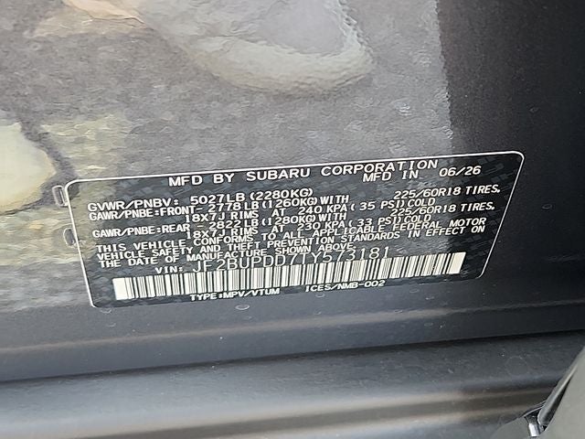 2026 Subaru OUTBACK Limited