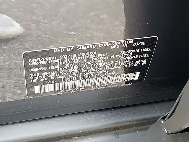 2026 Subaru OUTBACK Limited