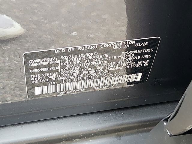 2026 Subaru OUTBACK Limited