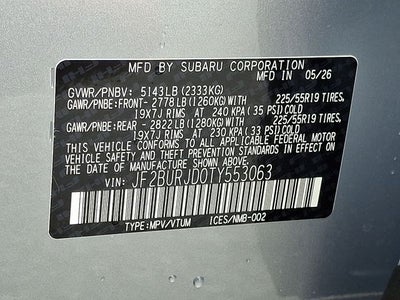 2026 Subaru OUTBACK Touring XT
