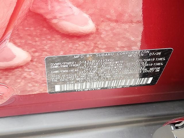 2026 Subaru OUTBACK Touring XT