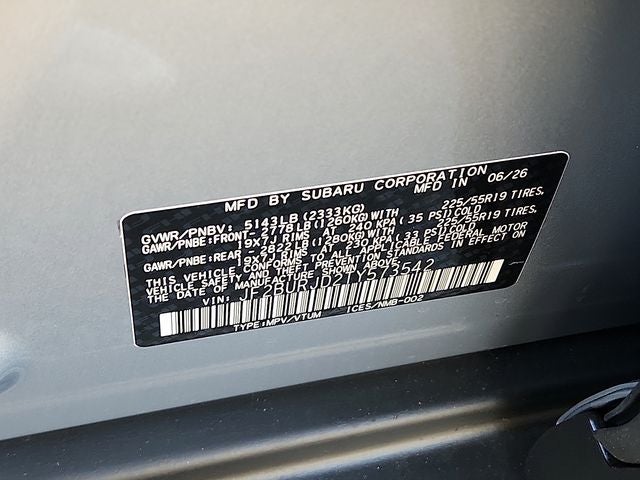 2026 Subaru OUTBACK Touring XT