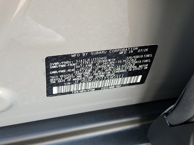 2026 Subaru OUTBACK Touring XT
