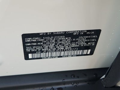2026 Subaru OUTBACK Touring XT
