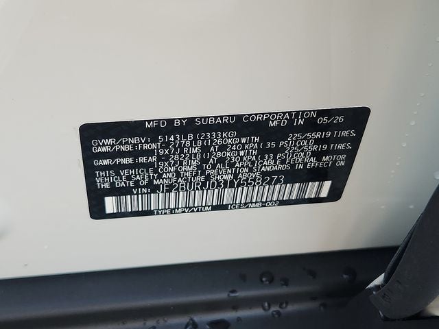 2026 Subaru OUTBACK Touring XT