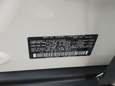 2026 Subaru OUTBACK Touring XT