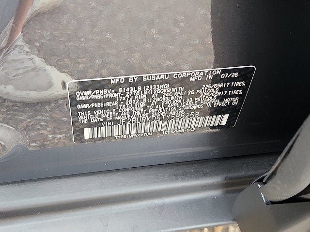 2026 Subaru OUTBACK Wilderness