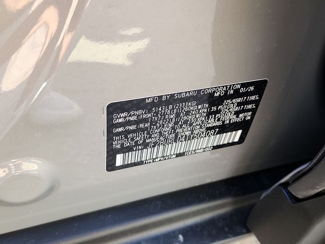 2026 Subaru OUTBACK Wilderness