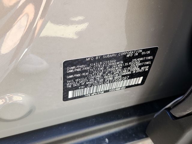2026 Subaru OUTBACK Wilderness