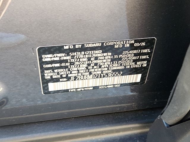 2026 Subaru OUTBACK Wilderness