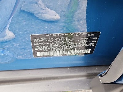 2026 Subaru OUTBACK Wilderness