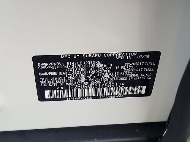 2026 Subaru OUTBACK Wilderness