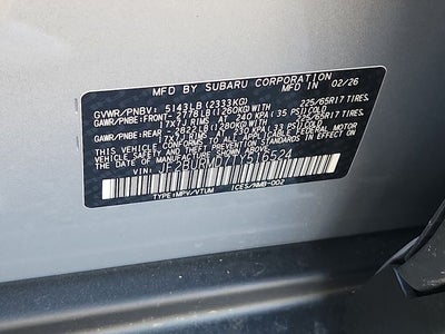 2026 Subaru OUTBACK Wilderness