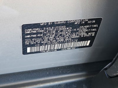 2026 Subaru OUTBACK Wilderness