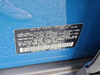 2026 Subaru OUTBACK Wilderness
