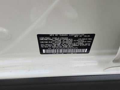 2026 Subaru CROSSTREK Sport Hybrid