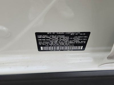 2026 Subaru CROSSTREK Sport Hybrid
