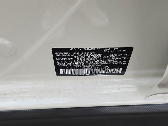 2026 Subaru CROSSTREK Sport Hybrid