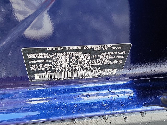 2026 Subaru CROSSTREK Sport Hybrid