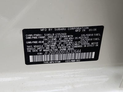 2026 Subaru CROSSTREK Sport Hybrid