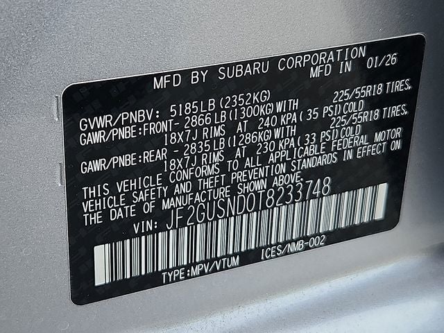 2026 Subaru CROSSTREK Limited Hybrid
