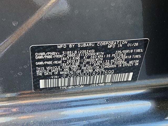 2026 Subaru CROSSTREK Limited Hybrid