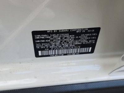 2026 Subaru CROSSTREK Limited Hybrid