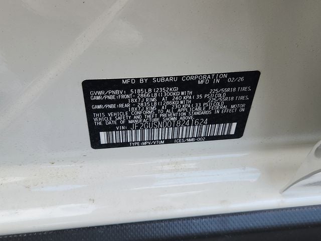 2026 Subaru CROSSTREK Limited Hybrid