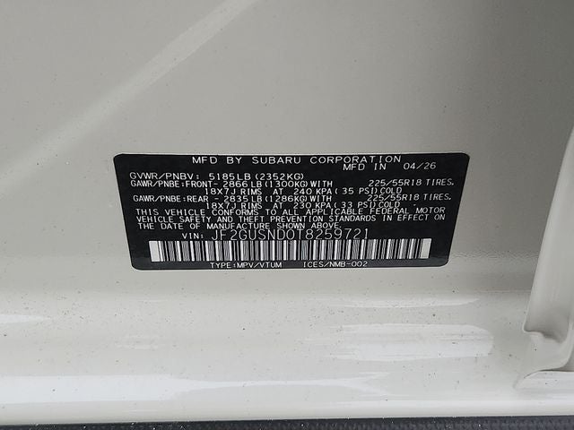 2026 Subaru CROSSTREK Limited Hybrid
