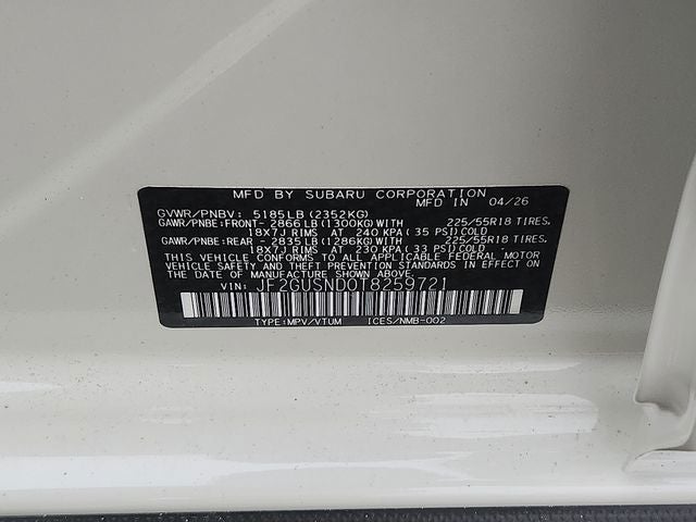 2026 Subaru CROSSTREK Limited Hybrid