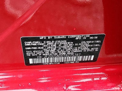 2026 Subaru CROSSTREK Limited Hybrid
