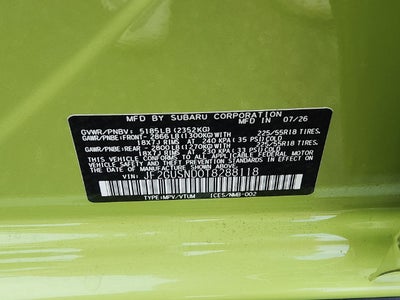2026 Subaru CROSSTREK Limited Hybrid