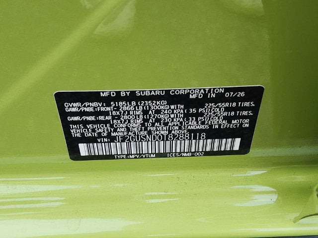 2026 Subaru CROSSTREK Limited Hybrid