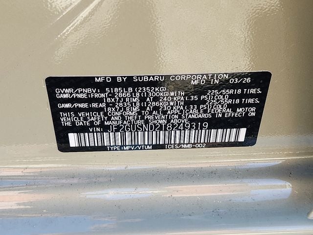 2026 Subaru CROSSTREK Limited Hybrid