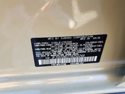2026 Subaru CROSSTREK Limited Hybrid