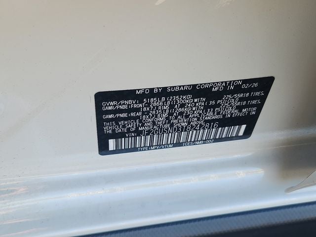 2026 Subaru CROSSTREK Limited Hybrid