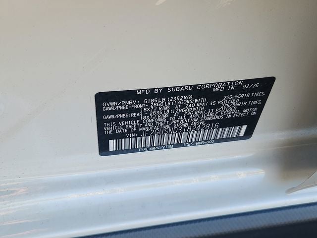 2026 Subaru CROSSTREK Limited Hybrid