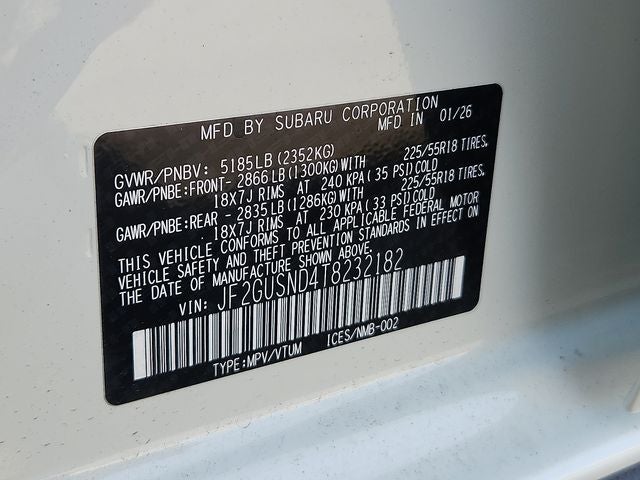 2026 Subaru CROSSTREK Limited Hybrid