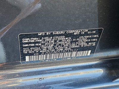 2026 Subaru CROSSTREK Limited Hybrid