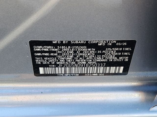 2026 Subaru CROSSTREK Limited Hybrid