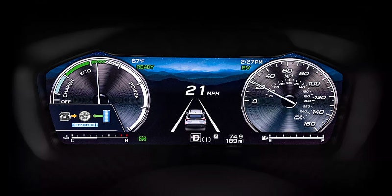 Digital Driver Information Display and Gauges