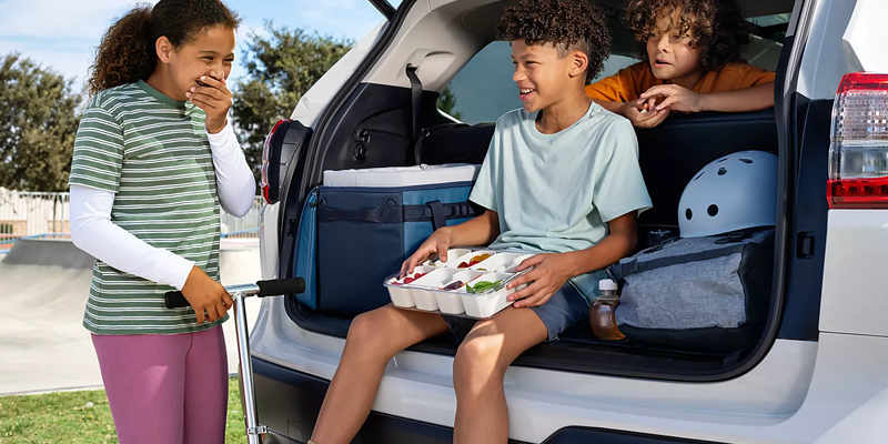 Spacious Rear Cargo Area Providing Convenient Access for Passengers and Gear