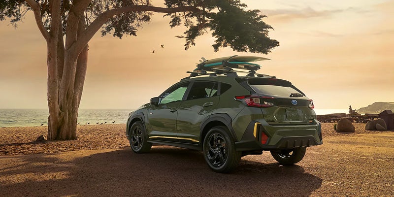 Wilderness Edition Crossover with Roof Rack at Sunset