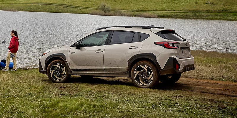Side View of a Rugged Off-Road Crossover SUV