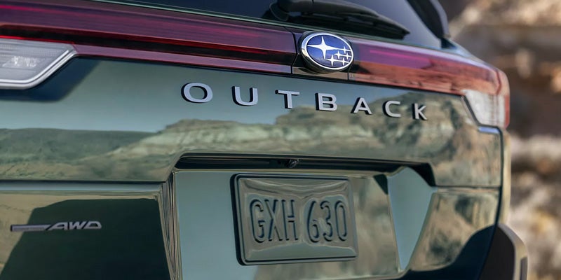 Rear Tailgate with Outback Model Badging