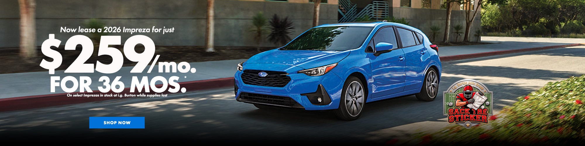 Impreza Offer